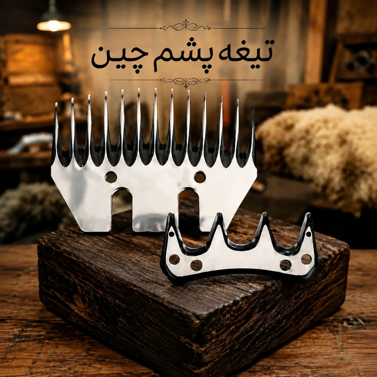 تیغه پشم چین مورسل
